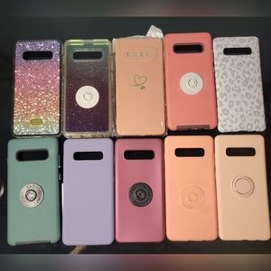 Samsung Galaxy S10+ cases lot of 10